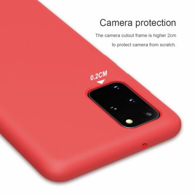 Защитный чехол NILLKIN Flex Pure Series для Samsung Galaxy S20 Plus (G985) - Red