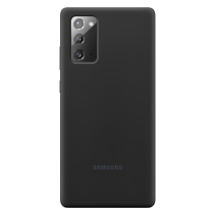 Защитный чехол Silicone Cover для Samsung Galaxy Note 20 (N980) EF-PN980TBEGRU - Black