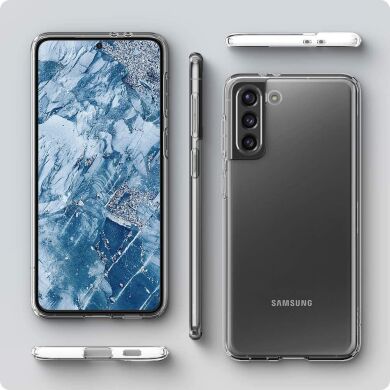Захисний чохол Spigen (SGP) Liquid Crystal для Samsung Galaxy S21 Plus (G996) - Crystal Clear