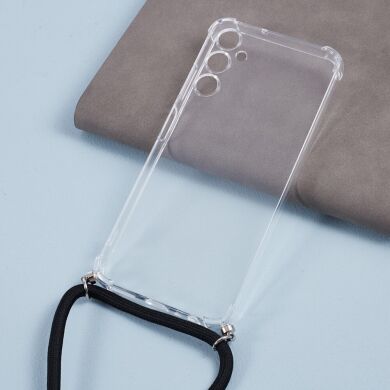 Защитный чехол UniCase AirBag with Strap для Samsung Galaxy A05s (A057) - Transparent