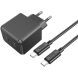 Сетевое зарядное устройство Hoco CS13A Ocean PD20W + кабель Type-C to Type-C - Black. Фото 2 из 6