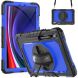 Защитный чехол Deexe Shockproof Case для Samsung Galaxy Tab S9 FE (X510) - Dark Blue / Black. Фото 2 из 9