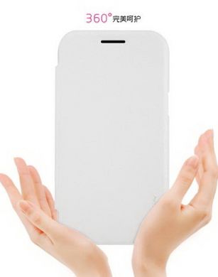 Чехол NILLKIN Sparkle Series для Samsung Galaxy J1 (J100) - White
