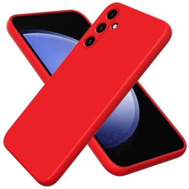 Защитный чехол Deexe Silicone Case для Samsung Galaxy A15 (A155) - Red
