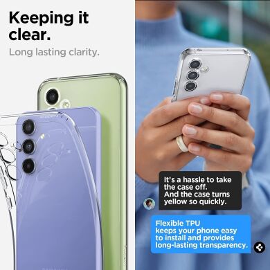 Защитный чехол Spigen (SGP) Liquid Crystal для Samsung Galaxy A54 (A546) - Crystal Clear