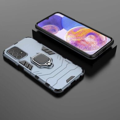 Защитный чехол Deexe Hybrid Case для Samsung Galaxy A23 (A235) - Black