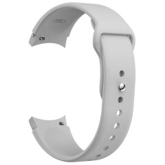 Ремешок Deexe Soft Touch для часов с шириной крепления 20мм - Light Grey