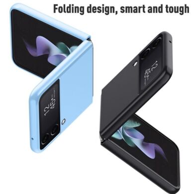 Пластиковый чехол Deexe Hard Shell (FF) для Samsung Galaxy Flip 4 - Green