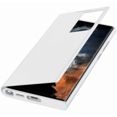 Чехол-книжка Smart Clear View Cover для Samsung Galaxy S22 Ultra (S908) EF-ZS908CWEGRU - White