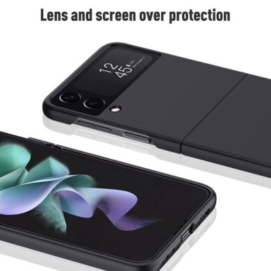 Пластиковий чохол Deexe Hard Shell (FF) для Samsung Galaxy Flip 4 - Purple