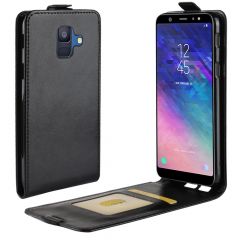 Чехол Deexe Flip Case для Samsung Galaxy A6 2018 (A600) - Black