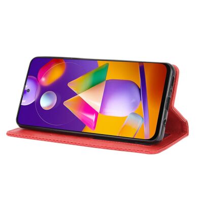 Чехол Deexe Retro Style для Samsung Galaxy M31s (M317) - Red