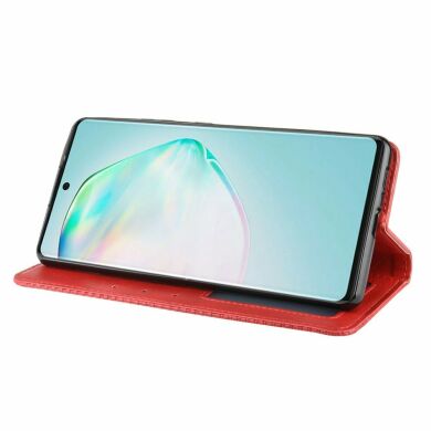 Чехол Deexe Retro Style для Samsung Galaxy S10 Lite (G770) - Red