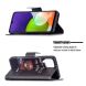 Чехол-книжка Deexe Color Wallet для Samsung Galaxy A22 (A225) / M22 (M225) - Feather and Birds. Фото 7 из 8
