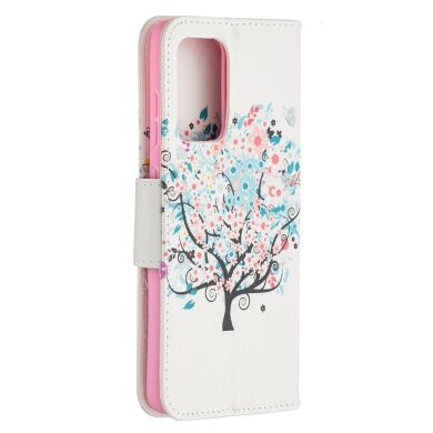 Чехол-книжка Deexe Color Wallet для Samsung Galaxy A52 (A525) / A52s (A528) - Tree
