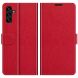 Чехол-книжка Deexe Wallet Style для Samsung Galaxy A13 5G (A136) / A04s (A047) - Red. Фото 2 из 8