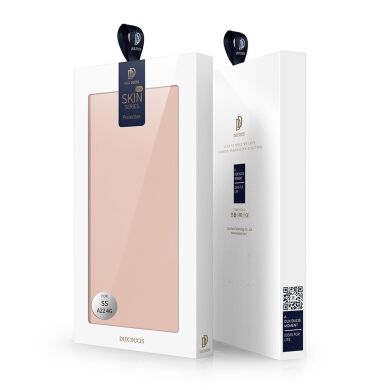 Чехол-книжка DUX DUCIS Skin Pro для Samsung Galaxy A22 (A225) / M22 (M225) - Pink