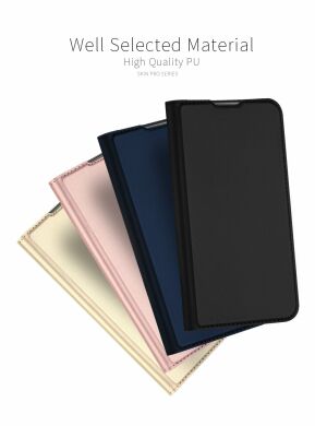 Чехол-книжка DUX DUCIS Skin Pro для Samsung Galaxy M40 / A60 (A605) - Rose Gold