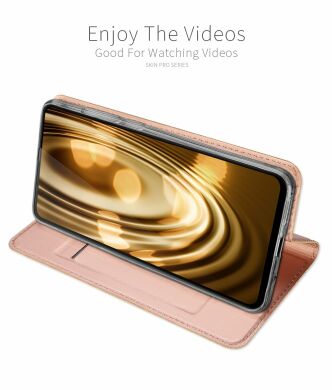 Чехол-книжка DUX DUCIS Skin Pro для Samsung Galaxy M40 / A60 (A605) - Gold