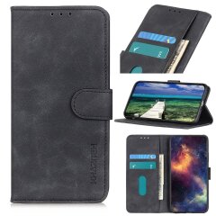 Чохол-книжка KHAZNEH Retro Wallet для Samsung Galaxy A33 - Black