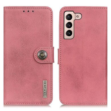 Чехол-книжка KHAZNEH Wallet Cover для Samsung Galaxy S22 - Pink