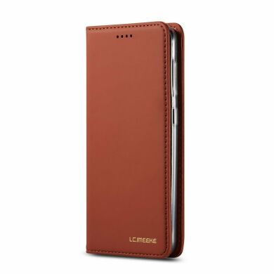 Чехол-книжка LC.IMEEKE LC-002 для Samsung Galaxy A20e - Brown