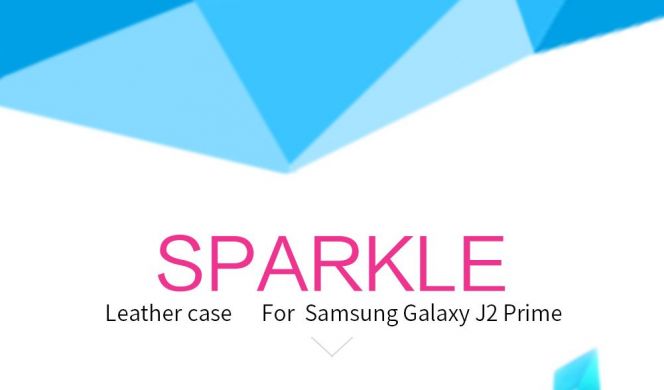 Чехол-книжка NILLKIN Sparkle Series для Samsung Galaxy J2 Prime (G532) - Black