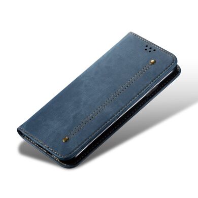 Чехол-книжка UniCase Jeans Wallet для Samsung Galaxy A12 (A125) / A12 Nacho (A127) / M12 (M127) - Blue