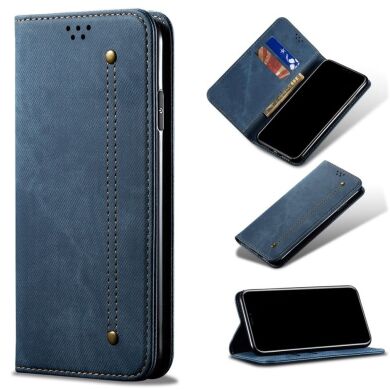 Чехол-книжка UniCase Jeans Wallet для Samsung Galaxy S21 FE (G990) - Blue