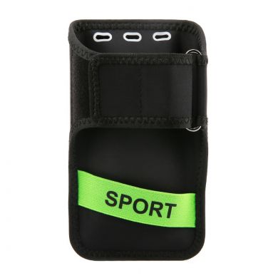 Чехол на руку BASEUS Armband Case для смартфонов (Размер S) - Green