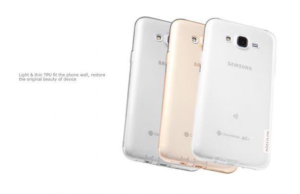 Силиконовая NILLKIN Nature TPU накладка для Samsung Galaxy J7 (J700) / J7 Neo (J701) - White