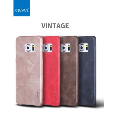 Защитный чехол X-LEVEL Vintage для Samsung Galaxy S6 edge+ (G928) - Black