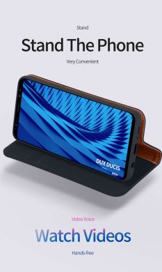 Кожаный чехол DUX DUCIS Wish Series для Samsung Galaxy S9+ (G965) - Khaki
