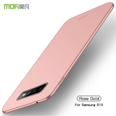 Пластиковый чехол MOFI Slim Shield для Samsung Galaxy S10 - Pink