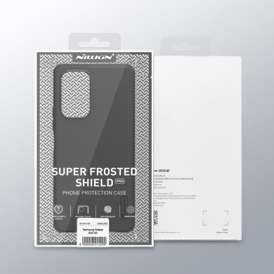 Пластиковый чехол NILLKIN Frosted Shield для Samsung Galaxy A53 (А536) - Black