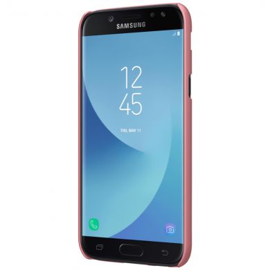 Пластиковий чохол NILLKIN Frosted Shield для Samsung Galaxy J5 2017 (J530), Рожеве золото