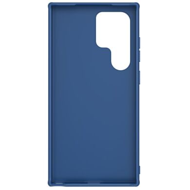 Пластиковый чехол NILLKIN Frosted Shield Pro для Samsung Galaxy S24 Ultra - Blue