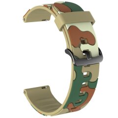 Ремінець Deexe Army Style для годинників з шириною кріплення 20 мм - Khaki