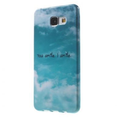 Силиконовая накладка Deexe Life Style для Samsung Galaxy A3 (2016) - Cruzar