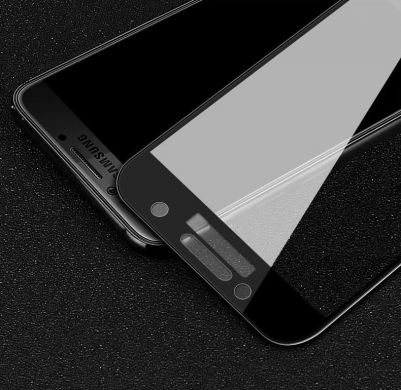 Защитное стекло MOCOLO 3D Silk Print для Samsung Galaxy A3 2017 (A320) - Black
