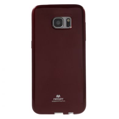 Силиконовый (TPU) чехол MERCURY iJelly Case для Samsung Galaxy S7 Edge (G935) - Wine Red