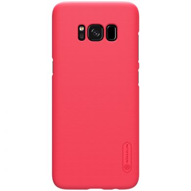 Пластиковый чехол NILLKIN Frosted Shield для Samsung Galaxy S8 Plus (G955) + пленка - Red