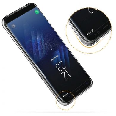 Силиконовый (TPU) чехол Deexe Clear Cover для Samsung Galaxy S8 Plus (G955)