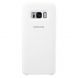 Силиконовый (TPU) чехол Silicone Cover для Samsung Galaxy S8 (G950) EF-PG950TWEGRU - White. Фото 1 из 3