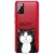 Силиконовый (TPU) чехол Deexe Pretty Glossy для Samsung Galaxy A02s (A025) - Cat