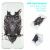 Силиконовый (TPU) чехол Deexe Pretty Glossy для Samsung Galaxy A50 (A505) - Black Owl