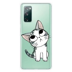 Силіконовий (TPU) чохол Deexe Pretty Glossy для Samsung Galaxy S20 FE (G780) - Cats