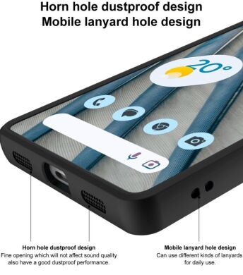 Силиконовый (TPU) чехол IMAK UX-9A Series для Samsung Galaxy A55 (A556) - Black