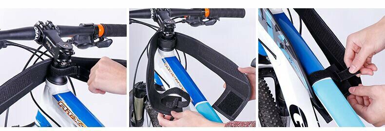 Сумка-держатель для велосипеда ROCKBROS Bicycle Bag - Blue