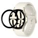 Защитная пленка Deexe 3D Film для Samsung Galaxy Watch 6 (40mm) - Black. Фото 1 из 5